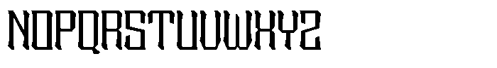 Sengklec Light Font UPPERCASE