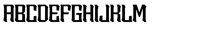 Sengklec Medium Font UPPERCASE