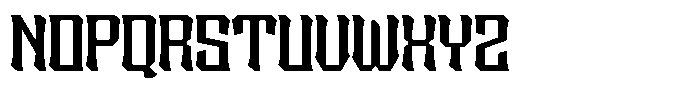 Sengklec Medium Font UPPERCASE