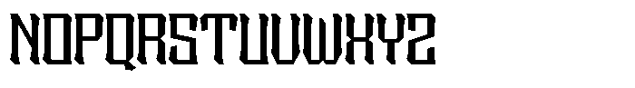 Sengklec Regular Font UPPERCASE