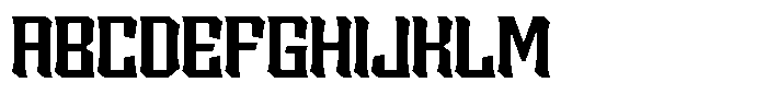 Sengklec Semi Bold Font UPPERCASE
