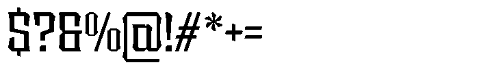 Sengklec Variable Font OTHER CHARS
