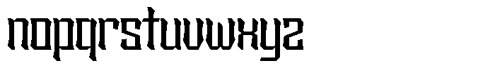 Sengklec Variable Font LOWERCASE
