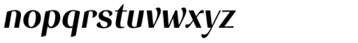 Senlot Cond Ex Bold Italic Font LOWERCASE