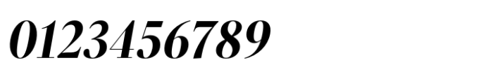 Senlot Didone Extended Black Italic Font OTHER CHARS
