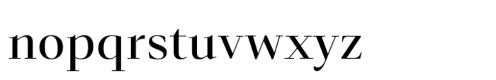 Senlot Didone Extended Medium Font LOWERCASE