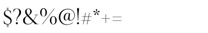 Senlot Didone Norm Book Font OTHER CHARS