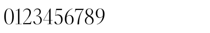 Senlot Didone Norm Light Font OTHER CHARS