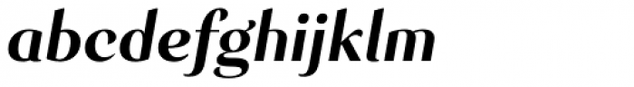 Senlot Ext Black Italic Font LOWERCASE