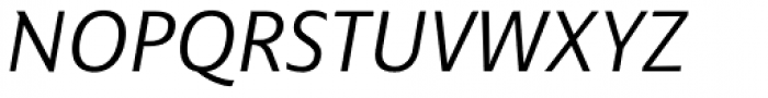 Senlot Sans Extended Book Italic Font UPPERCASE