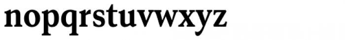 Senlot Serif Condensed Bold Font LOWERCASE