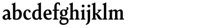Senlot Serif Condensed Demi Font LOWERCASE