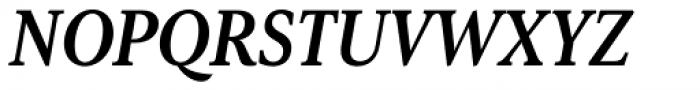 Senlot Serif Condensed Ex Bold Italic Font UPPERCASE