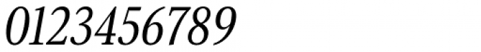 Senlot Serif Condensed Regular Italic Font OTHER CHARS