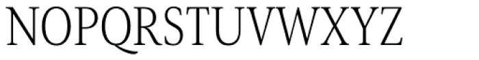 Senlot Serif Condensed Thin Font UPPERCASE