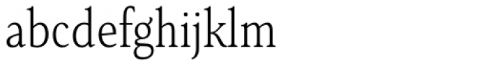 Senlot Serif Condensed Thin Font LOWERCASE