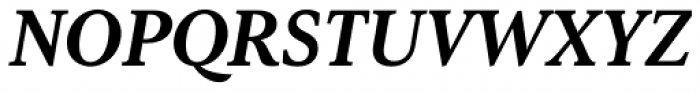 Senlot Serif Extended Black Italic Font UPPERCASE
