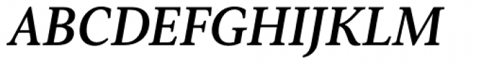 Senlot Serif Extended Bold Italic Font UPPERCASE