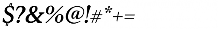 Senlot Serif Extended Ex Bold Italic Font OTHER CHARS