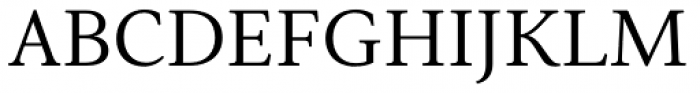 Senlot Serif Extended Regular Font UPPERCASE