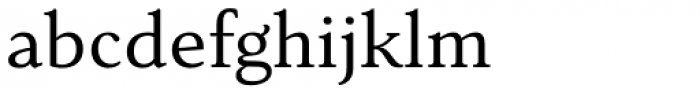 Senlot Serif Extended Regular Font LOWERCASE