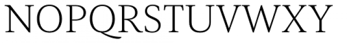 Senlot Serif Extended Thin Font UPPERCASE