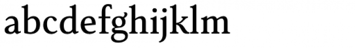 Senlot Serif Norm Medium Font LOWERCASE
