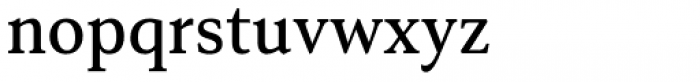 Senlot Serif Norm Medium Font LOWERCASE