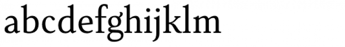 Senlot Serif Norm Regular Font LOWERCASE