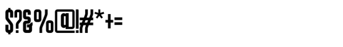 Senora Condensed Font OTHER CHARS