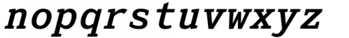 Senpai Coder Bold Italic Font LOWERCASE