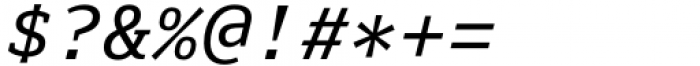 Senpai Coder Medium Italic Font OTHER CHARS