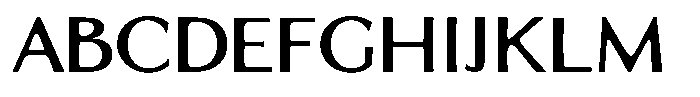 Senren Bold Font UPPERCASE