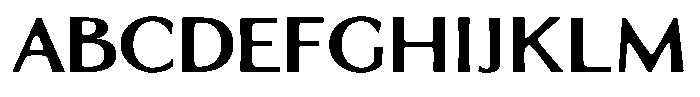 Senren ExtraBold Font UPPERCASE