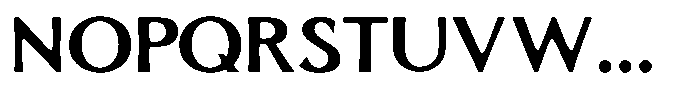 Senren ExtraBold Font UPPERCASE