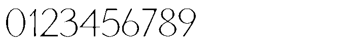 Senren ExtraLight Font OTHER CHARS