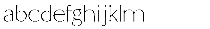 Senren ExtraLight FONT