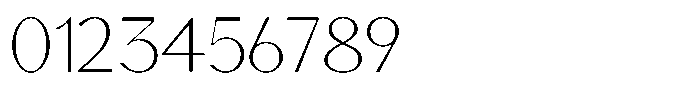 Senren Light Font OTHER CHARS