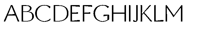 Senren Medium Font UPPERCASE