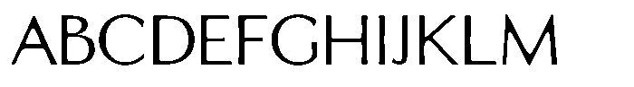 Senren Regular Font UPPERCASE