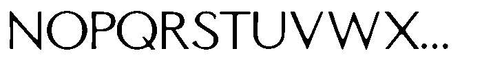 Senren Regular Font UPPERCASE