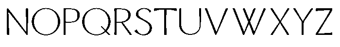 Senren Regular Font UPPERCASE