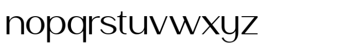 Senta Sans Light Font LOWERCASE
