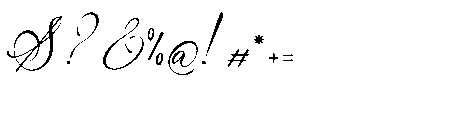 Sentaphira Regular Font OTHER CHARS