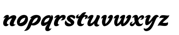 Senteia Calmada Font LOWERCASE