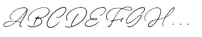 Senthami Font UPPERCASE