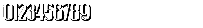 Senthil 3 D Font OTHER CHARS