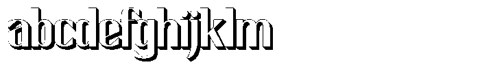 Senthil 3 D FONT