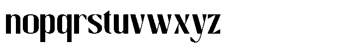 Senthil Regular Font LOWERCASE