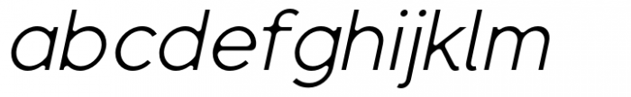 Sentic Display Display Light Italic Font LOWERCASE